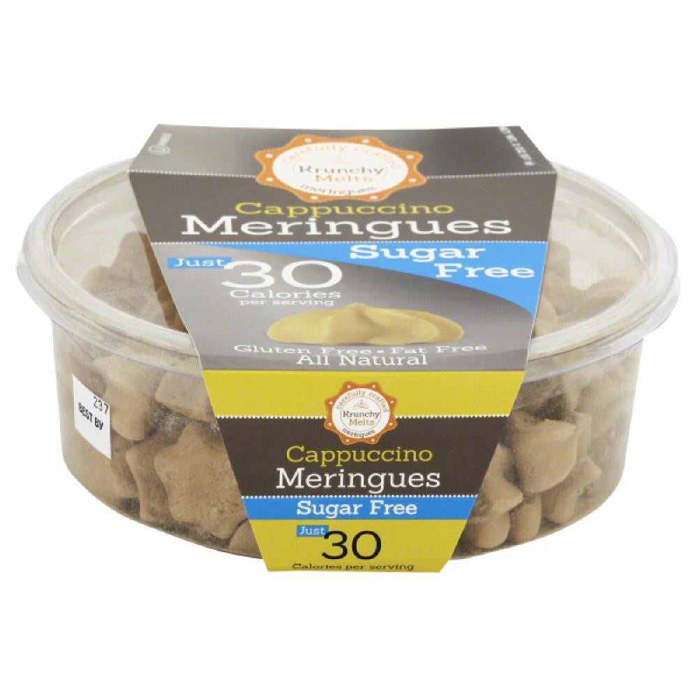 Krunchy Melts Sugar Free Cappuccino Meringues, 2 Oz (Pack of 12)