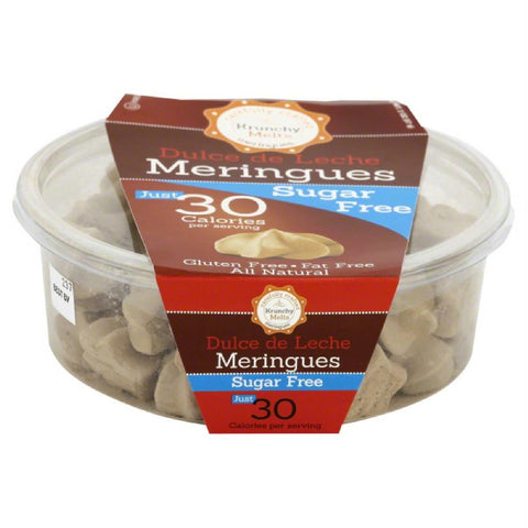 Krunchy Melts Sugar Free Dulce De Leche Meringues, 2 Oz (Pack of 12)