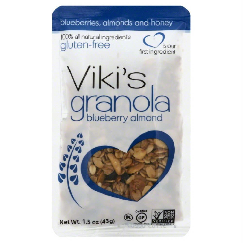 Vikis Granola Blueberry Almond Granola, 1.5 Oz (Pack of 10)