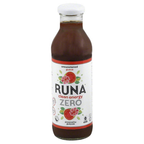 Runa Guava Unsweetened Clean Energy Drink, 14 Fo (Pack of 12)