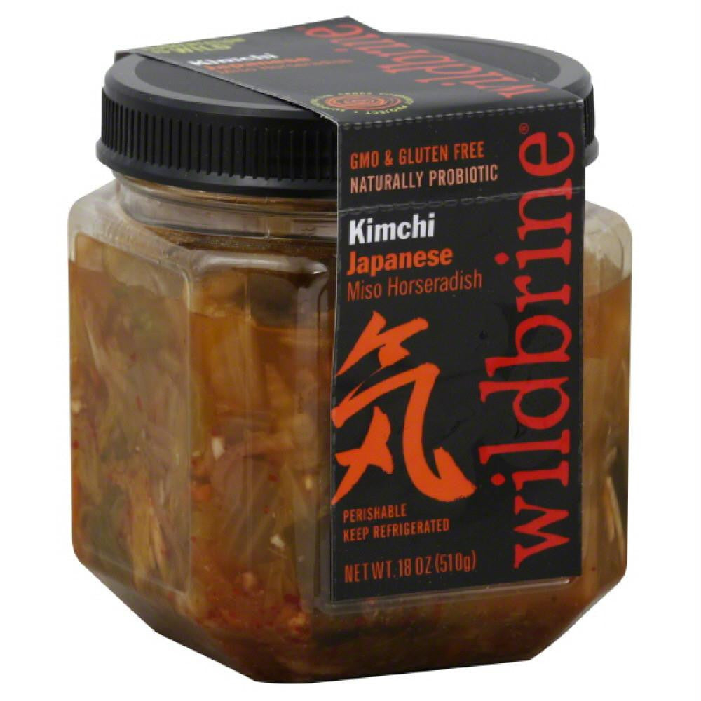 Wildbrine Miso Horseradish Japanese Kimchi, 18 Oz (Pack of 6)