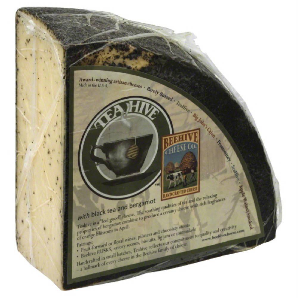 Beehive Cheese TeaHive Hand Crafted Cheese With Black Tea and Bergamot, 10 Lb