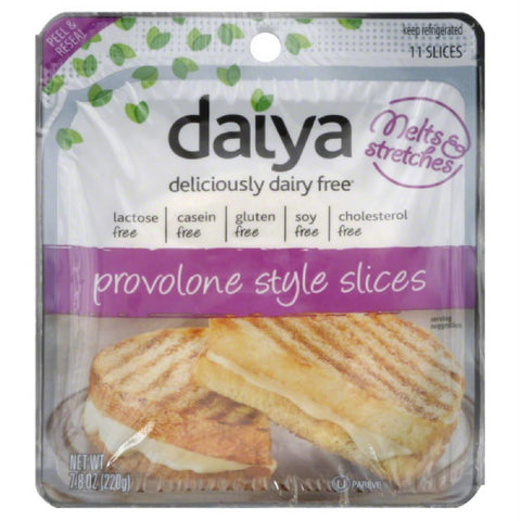 Daiya Provolone Style Slices, 7.8 Oz (Pack of 8)