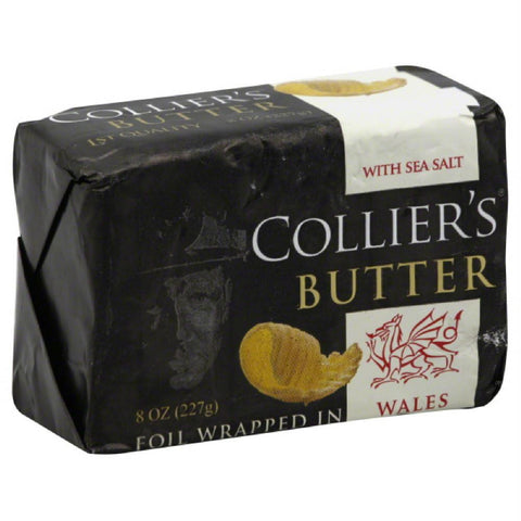 Colliers Butter with Sea Salt, 8 Oz (Pack of 10)