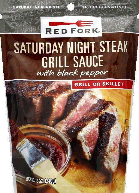 Red Fork Saturday Night Steak Grill Sauce, 7.5 OZ (Pack of 6)