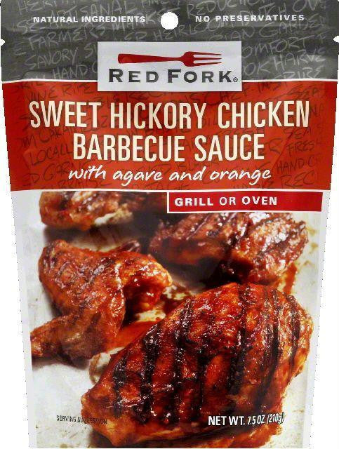 Red Fork Sweet Hickory Chicken Barbecue Sauce, 7.5 OZ (Pack of 6)