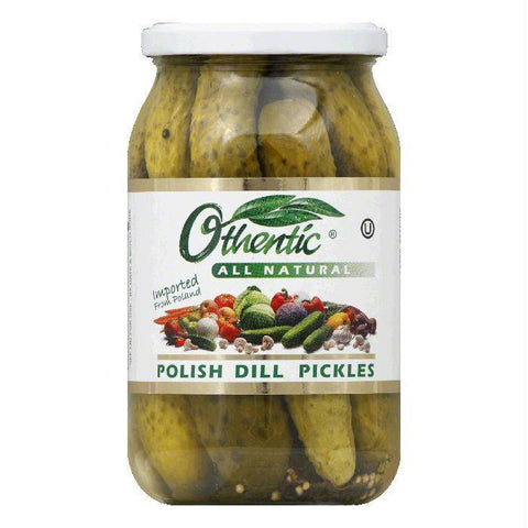 Othentic Foods All Natural Polish Dill Pickle, 30.4 OZ (Pack of 6)