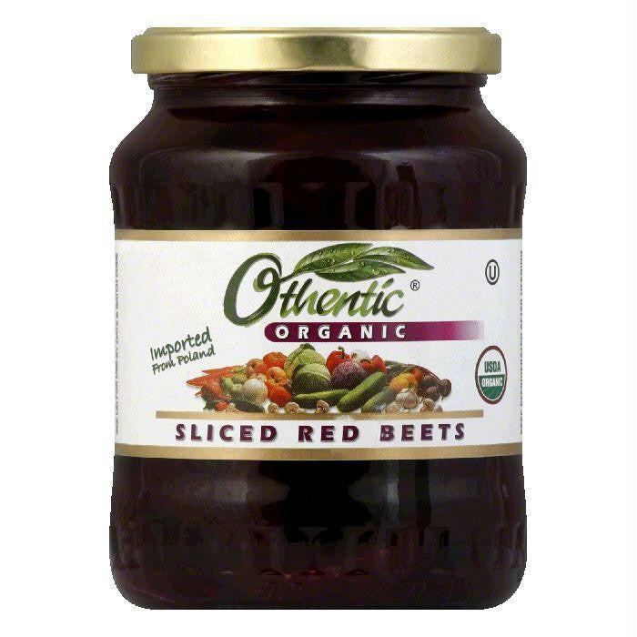 Othentic Sliced Organic Red Beets, 25.04 Oz (Pack of 6)