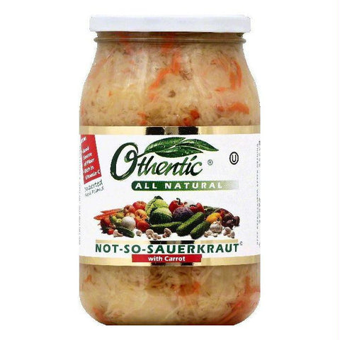 Othentic Not-So-Sauerkraut with Carrot, 30.34 OZ (Pack of 6)