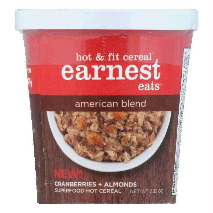 Earnest Eats American Blend Hot & Fit Cereal, 2.35 OZ (Pack of 12)