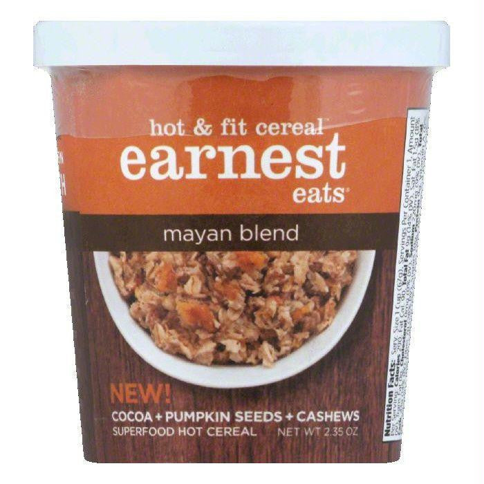 Earnest Eats Mayan Blend Hot & Fit Cereal, 2.35 OZ (Pack of 12)