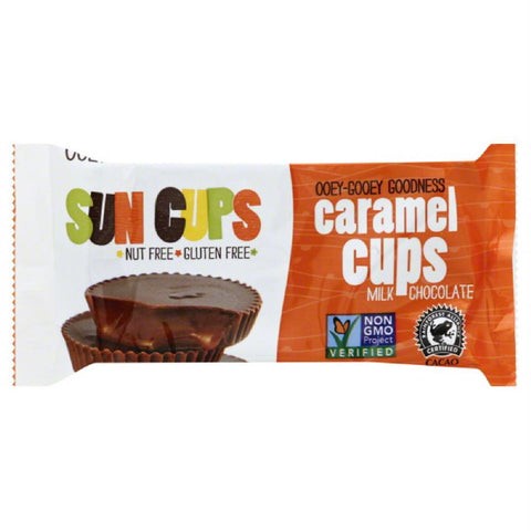 Sun Cups Caramel Cups Milk Chocolate, 1.5 Oz (Pack of 12)