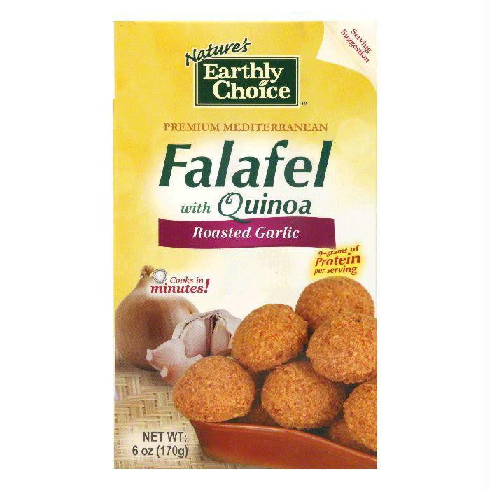 Natures Earthly Choice Roasted Garlic Falafel Quinoa, 6 OZ (Pack of 6)