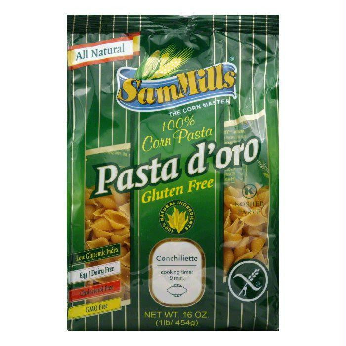 Pasta D Oro Gluten Free Conchiliette, 16 OZ (Pack of 6)