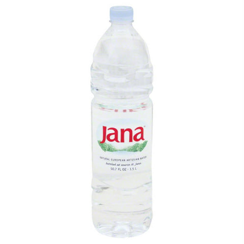 Jana Natural European Artesian Water, 50.7 Fo (Pack of 12)