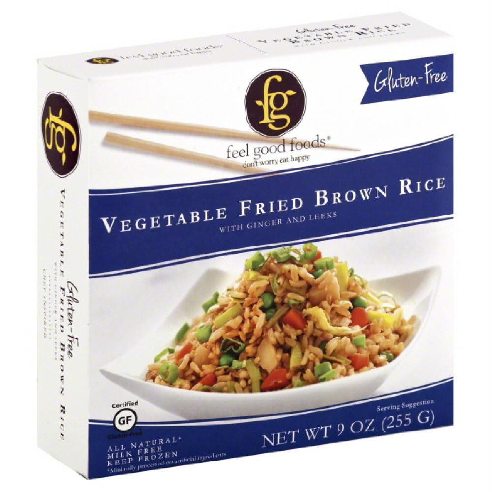 Feel Good Foods Vegetable Fried Brown Rice, 9 Oz (Pack of 8)