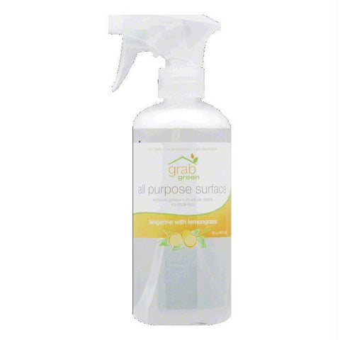 Grab Green Tangerine with Lemongrass All Purpose Surface Cleaner, 16 Oz (Pack of 6)