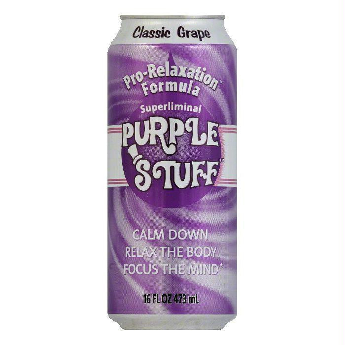 Purple Stuff Grape Classic, 16 OZ (Pack of 12)